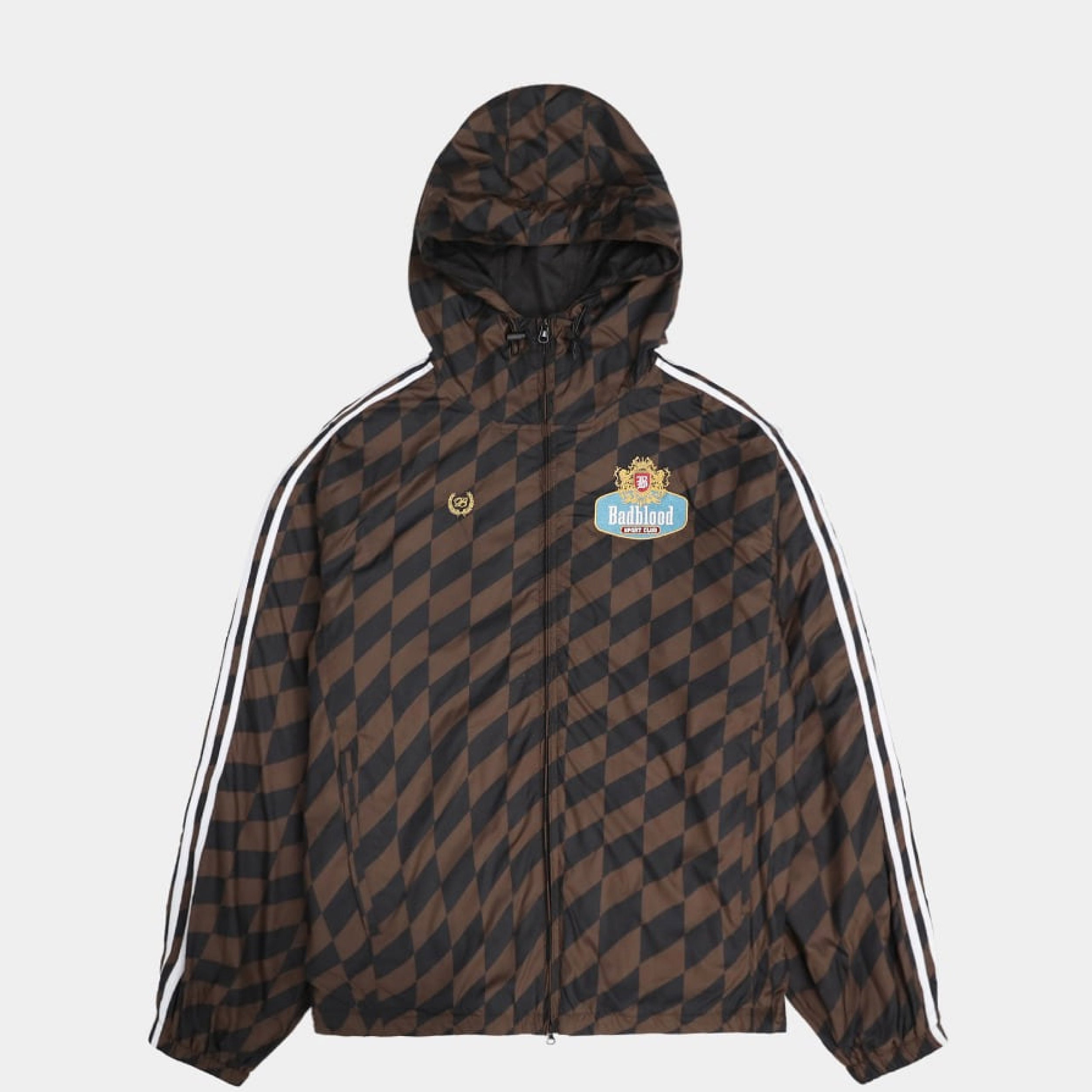 Badblood Lion Crest Windblock Jacket Brown