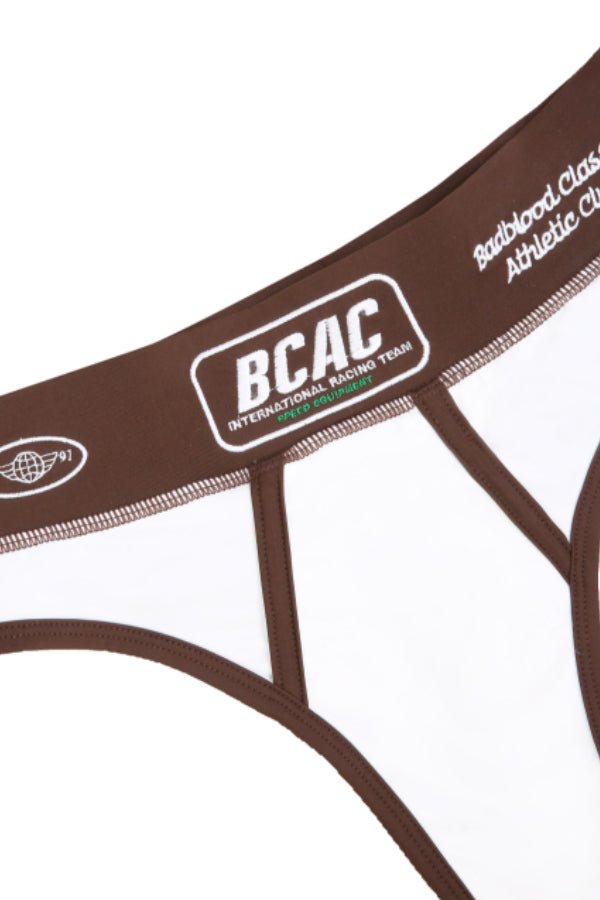 Badblood BCAC Racing Thong White
