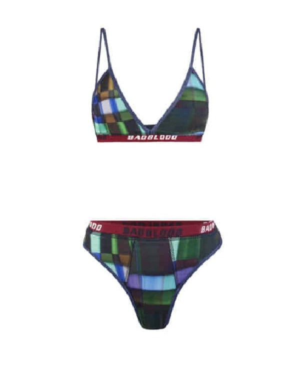 Badblood Jersey Set Glass Blue