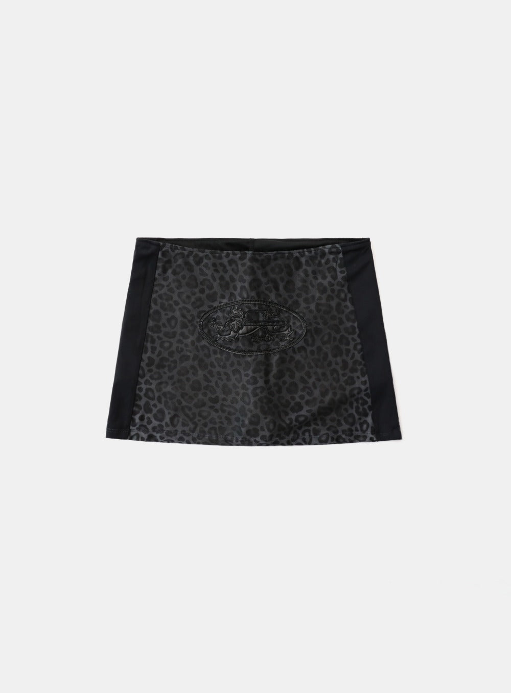 Badblood Mystic Skirt - Black Leopard
