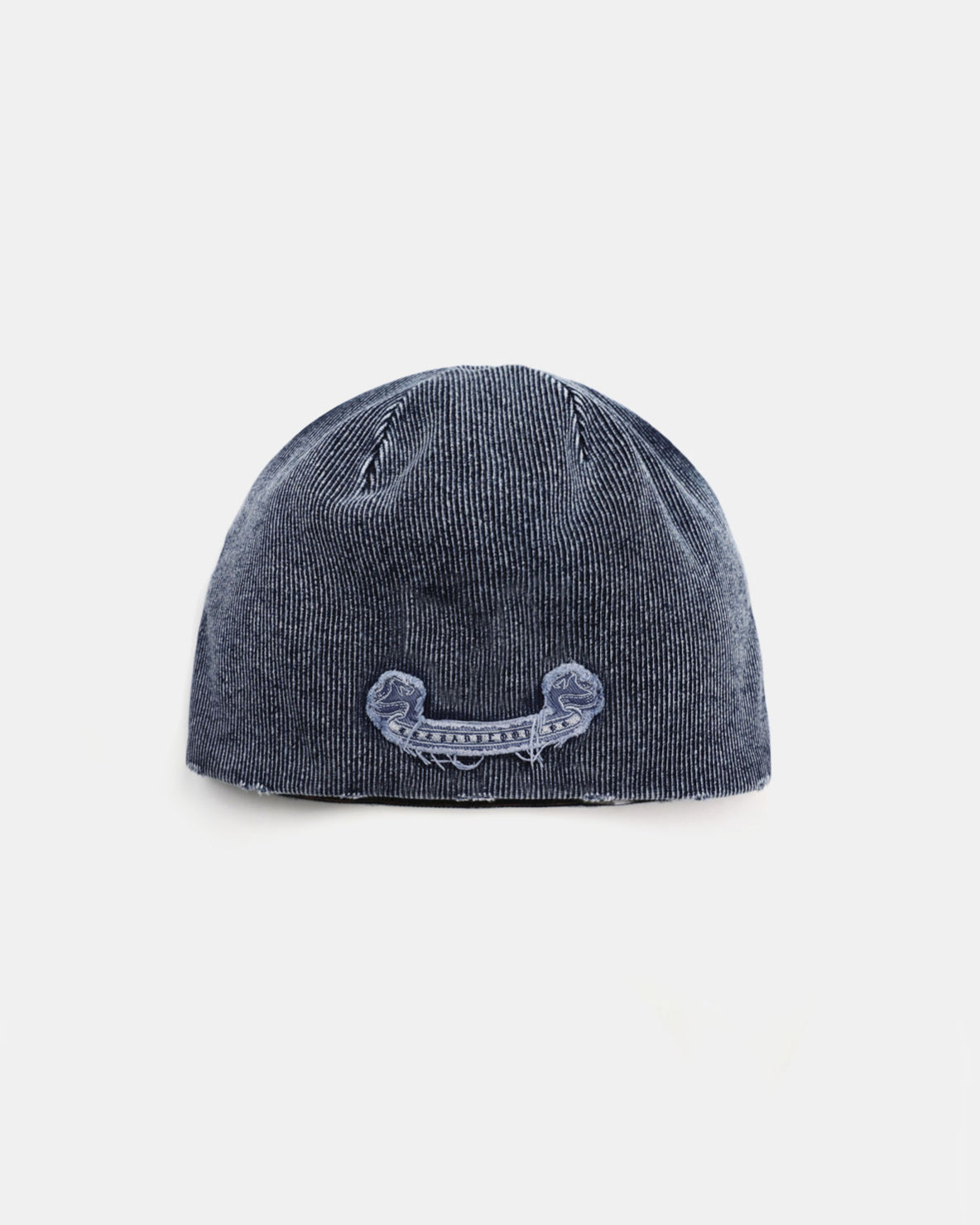 Badblood Rusty Denim Beanie Blue