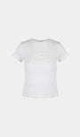Badblood Oval Logo T-Shirt Cream