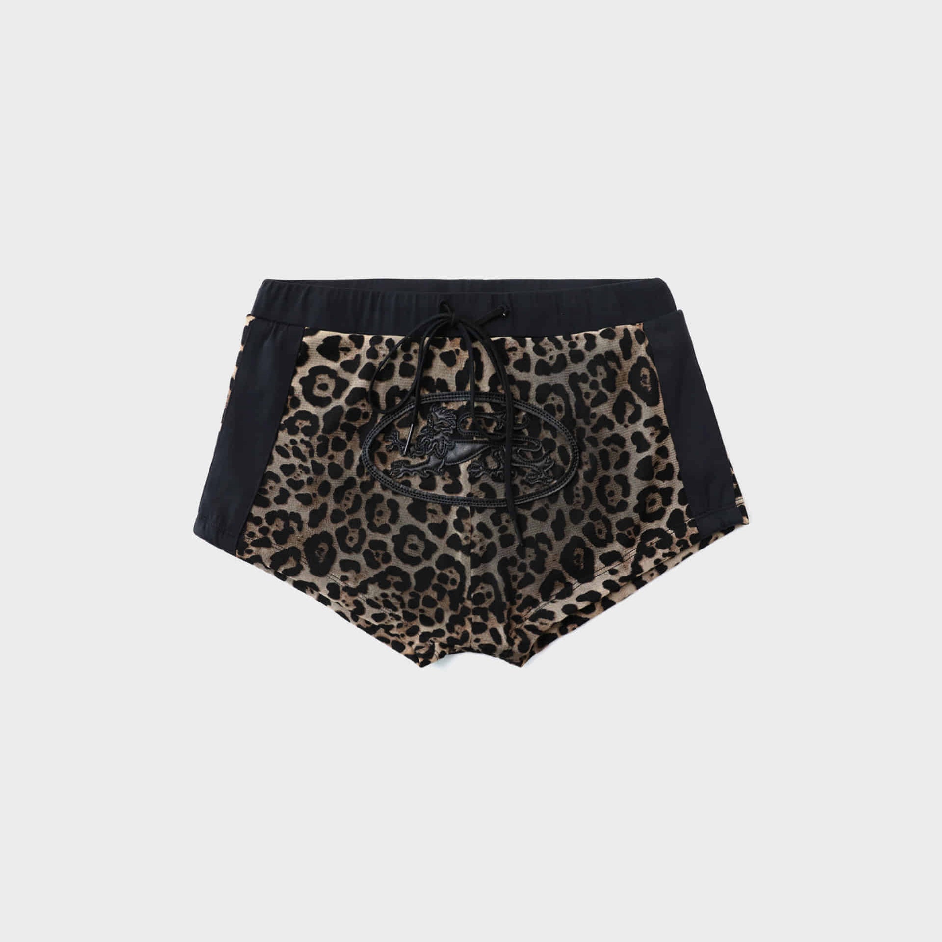 Badblood Mystic Boy Shorts - Leopard