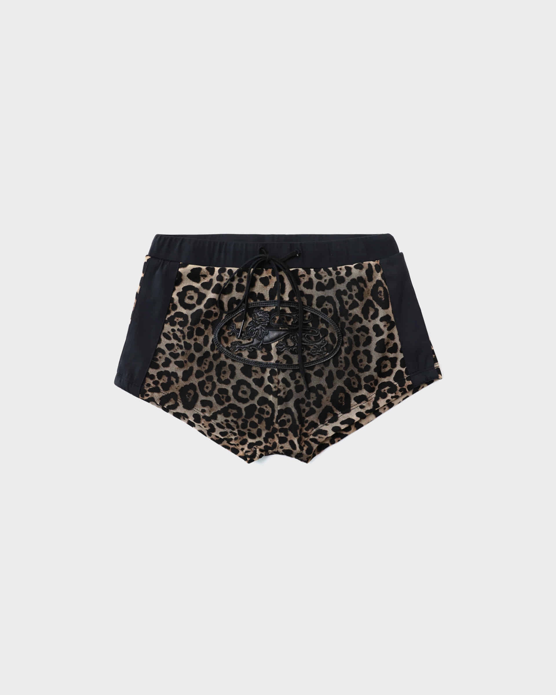 Badblood Mystic Boy Shorts - Leopard