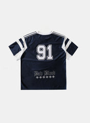Badblood Mystic Jersey Short Sleeve Navy