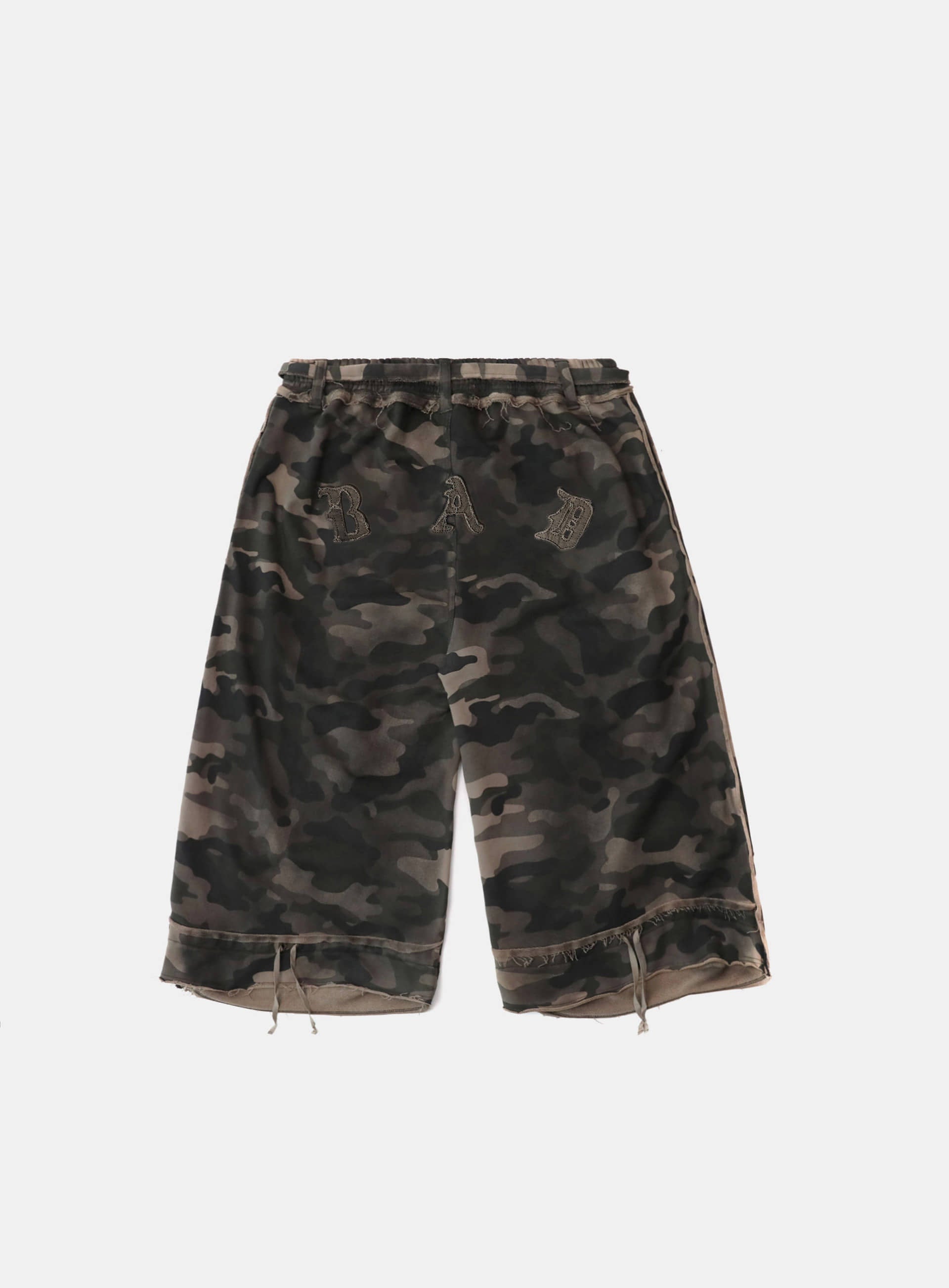 Badblood Convex Bermuda Pants - Dusty Green Camo