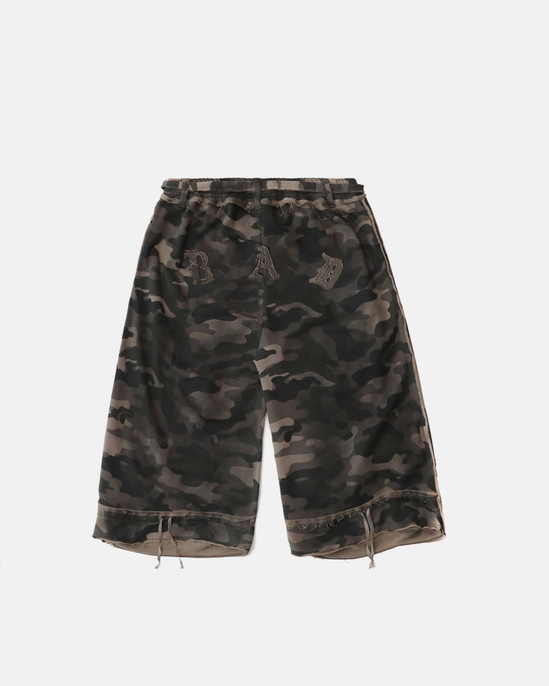 Badblood Convex Bermuda Pants - Dusty Green Camo