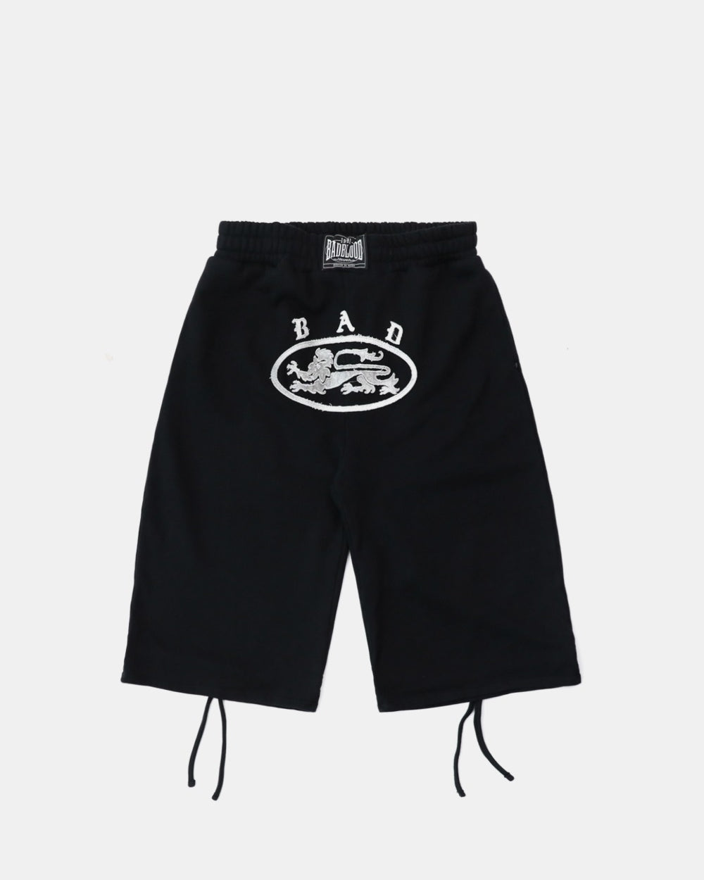 Badblood Mystic Patch Bermuda Pants - Washed Black