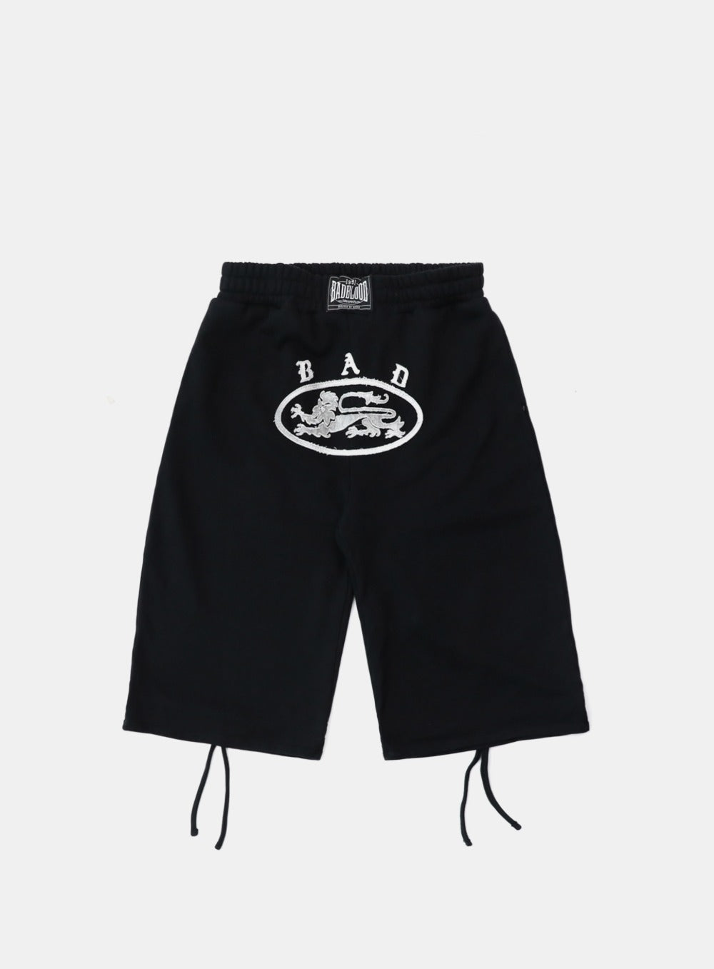 Badblood Mystic Patch Bermuda Pants - Washed Black