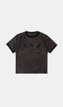 Badblood Cosmo Bad Patch Ringer T-Shirt - Charcoal