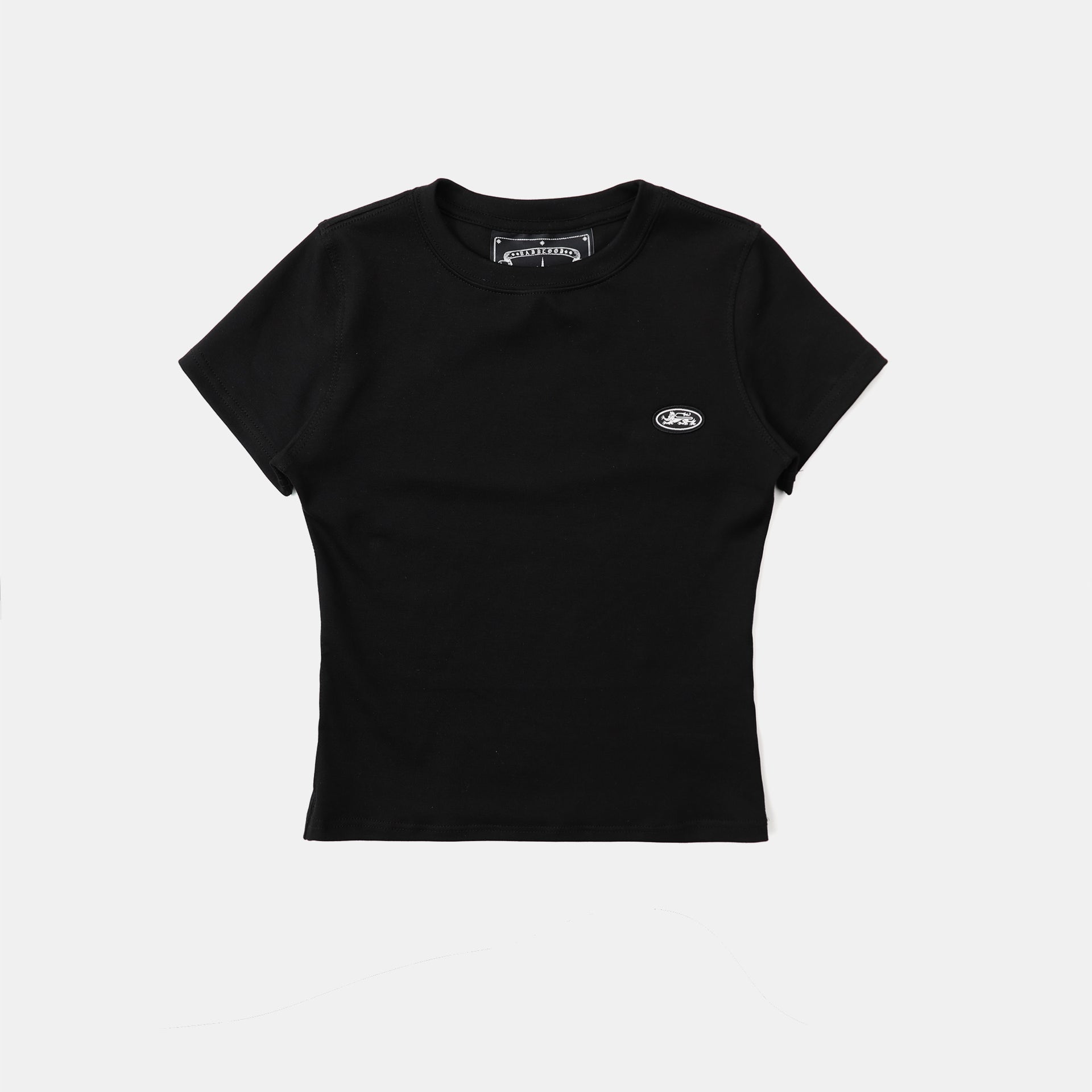 Badblood Tiny Logo Jersey T-Shirt - Black