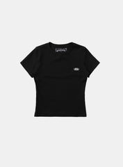 Badblood Tiny Logo Jersey T-Shirt - Black