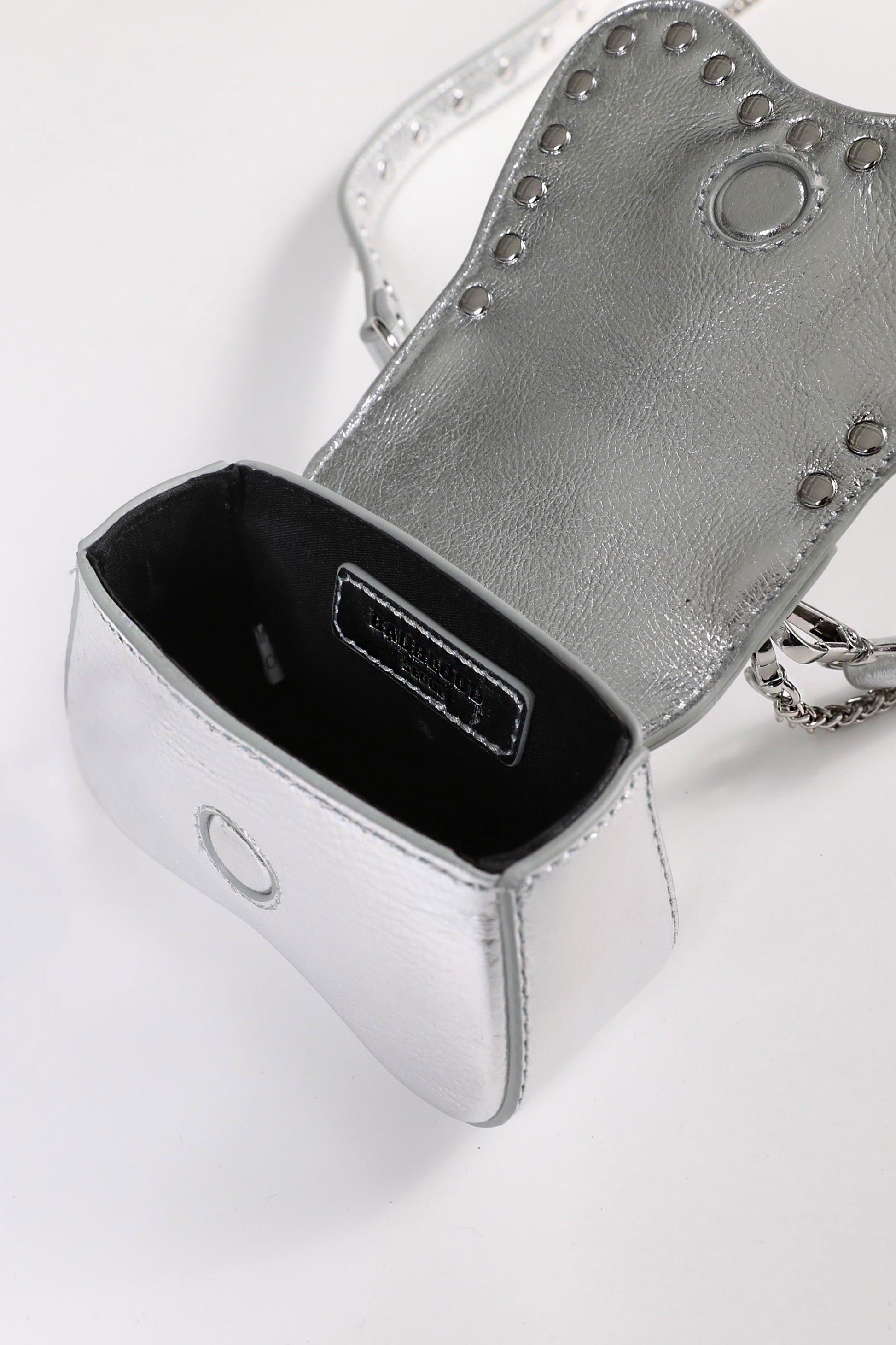 Badblood Ellipse Symbol Cranky Mini Nut Bag Silver