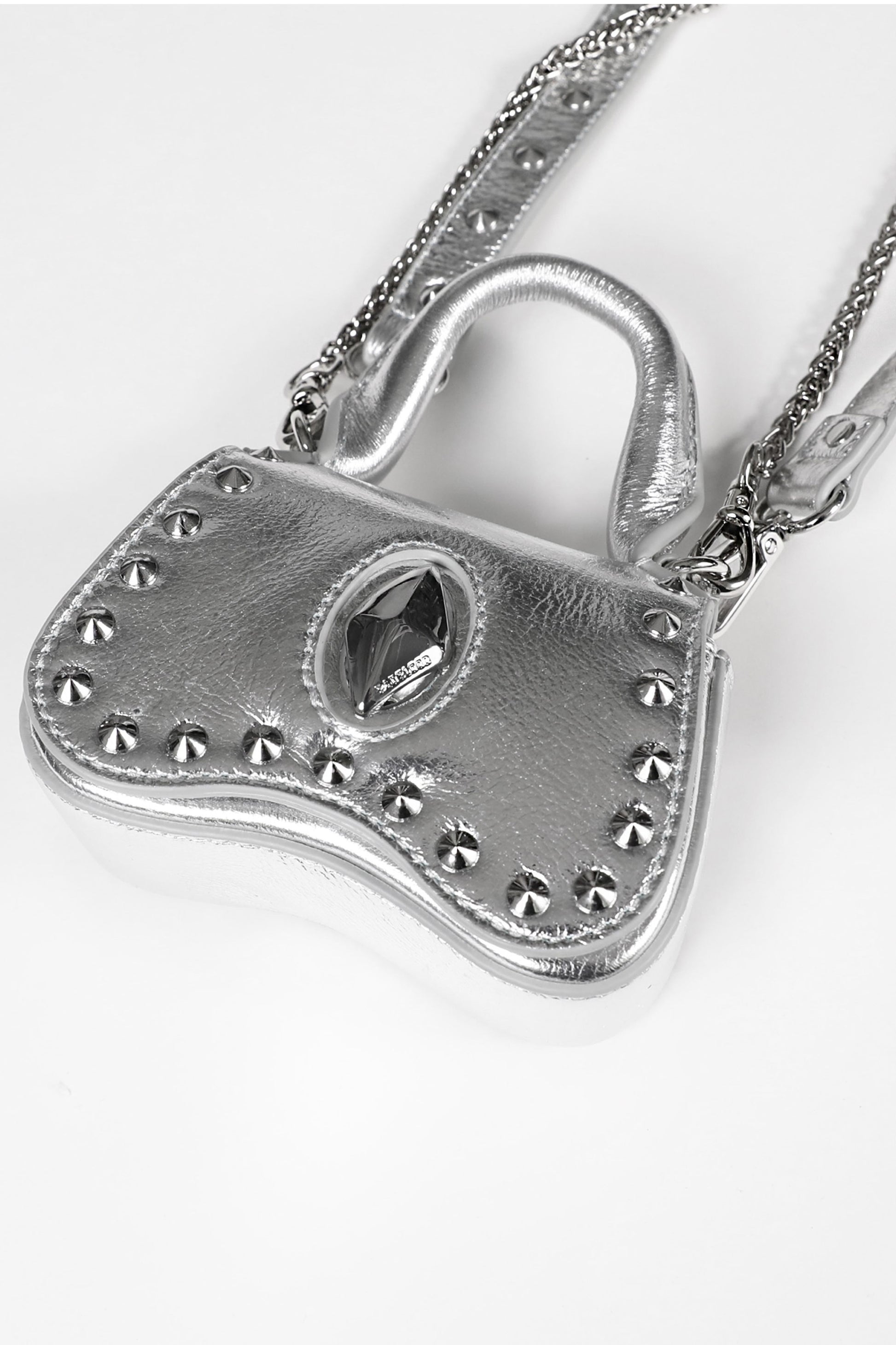 Badblood Ellipse Symbol Cranky Mini Nut Bag Silver