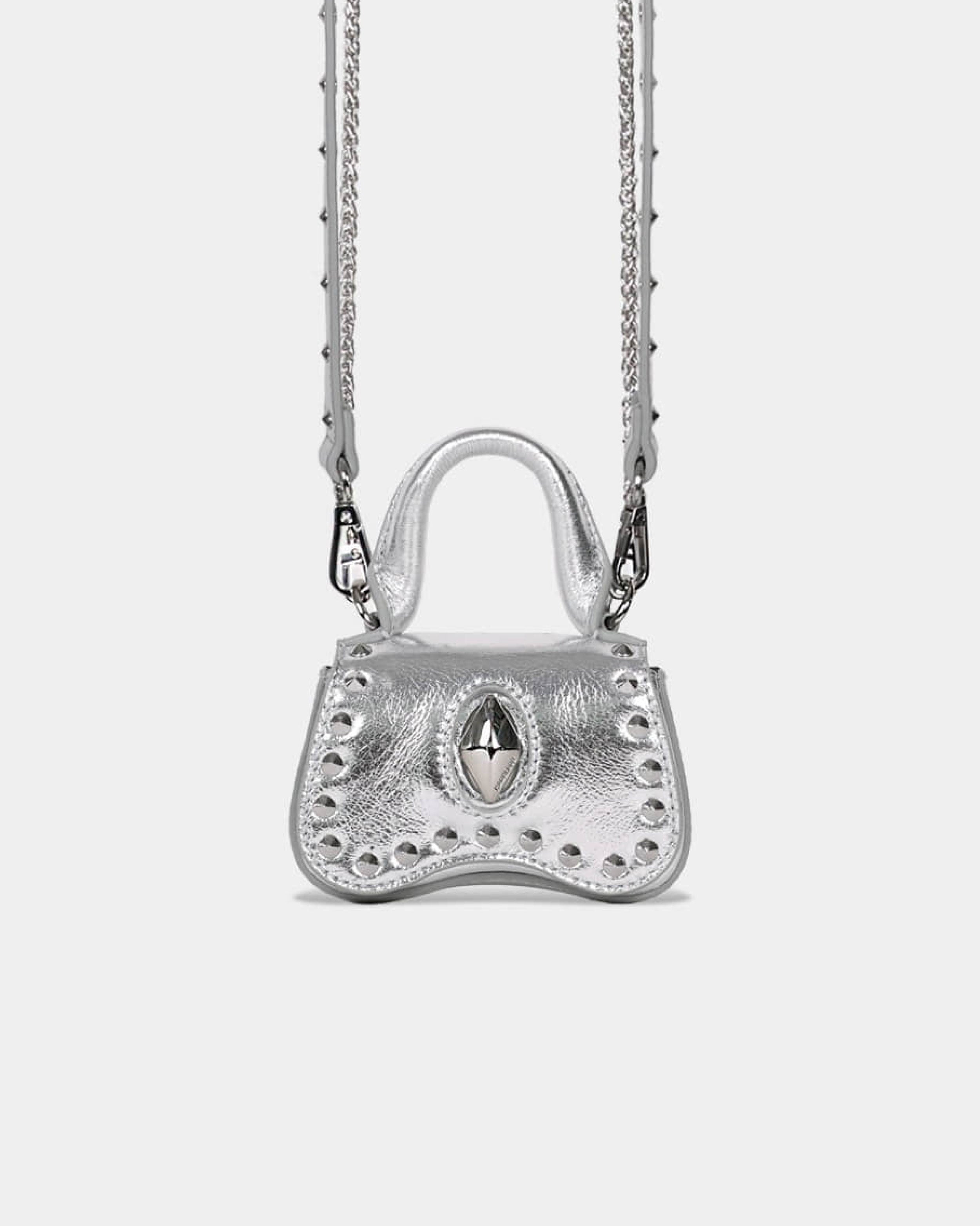 Badblood Ellipse Symbol Cranky Mini Nut Bag Silver