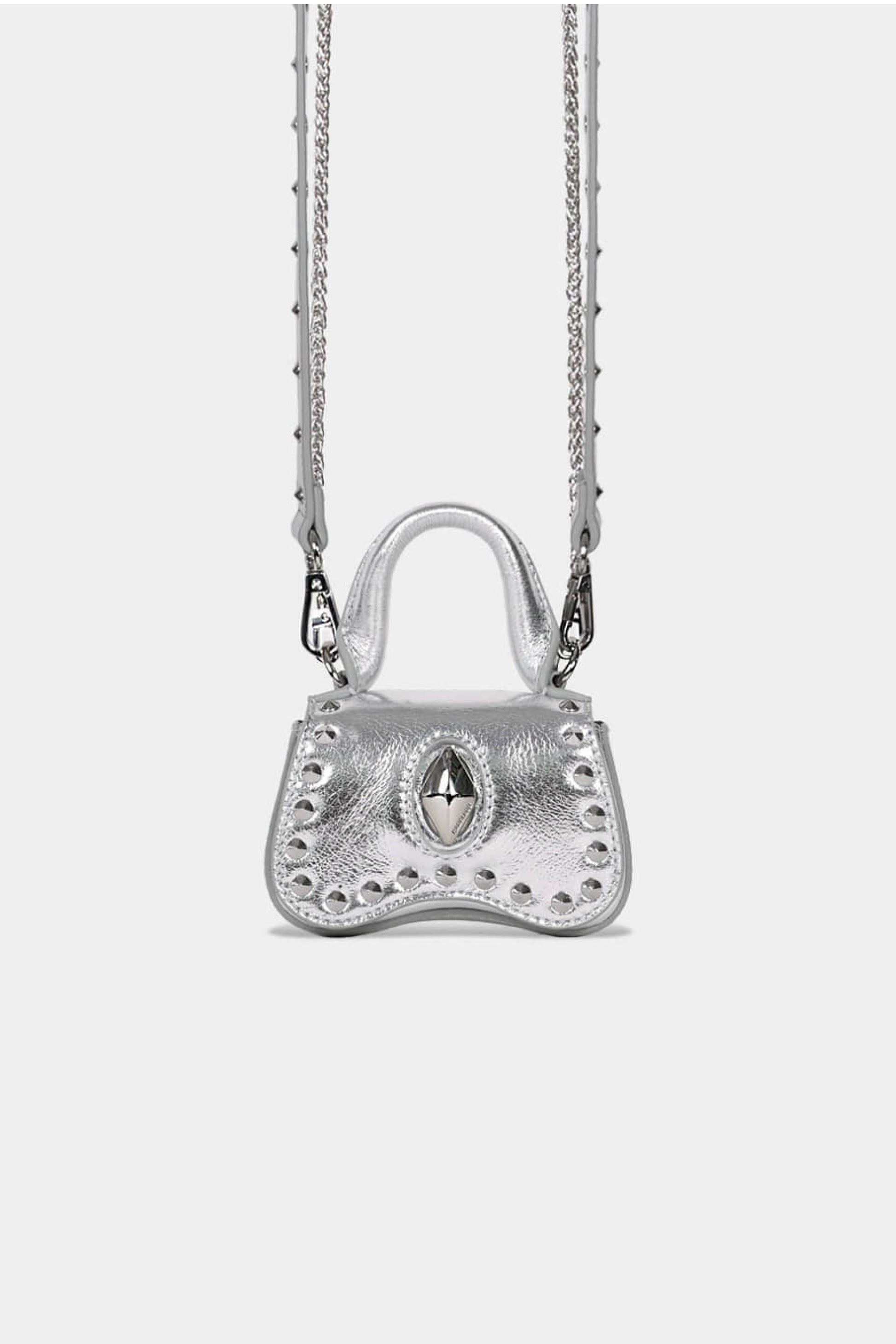 Badblood Ellipse Symbol Cranky Mini Nut Bag Silver