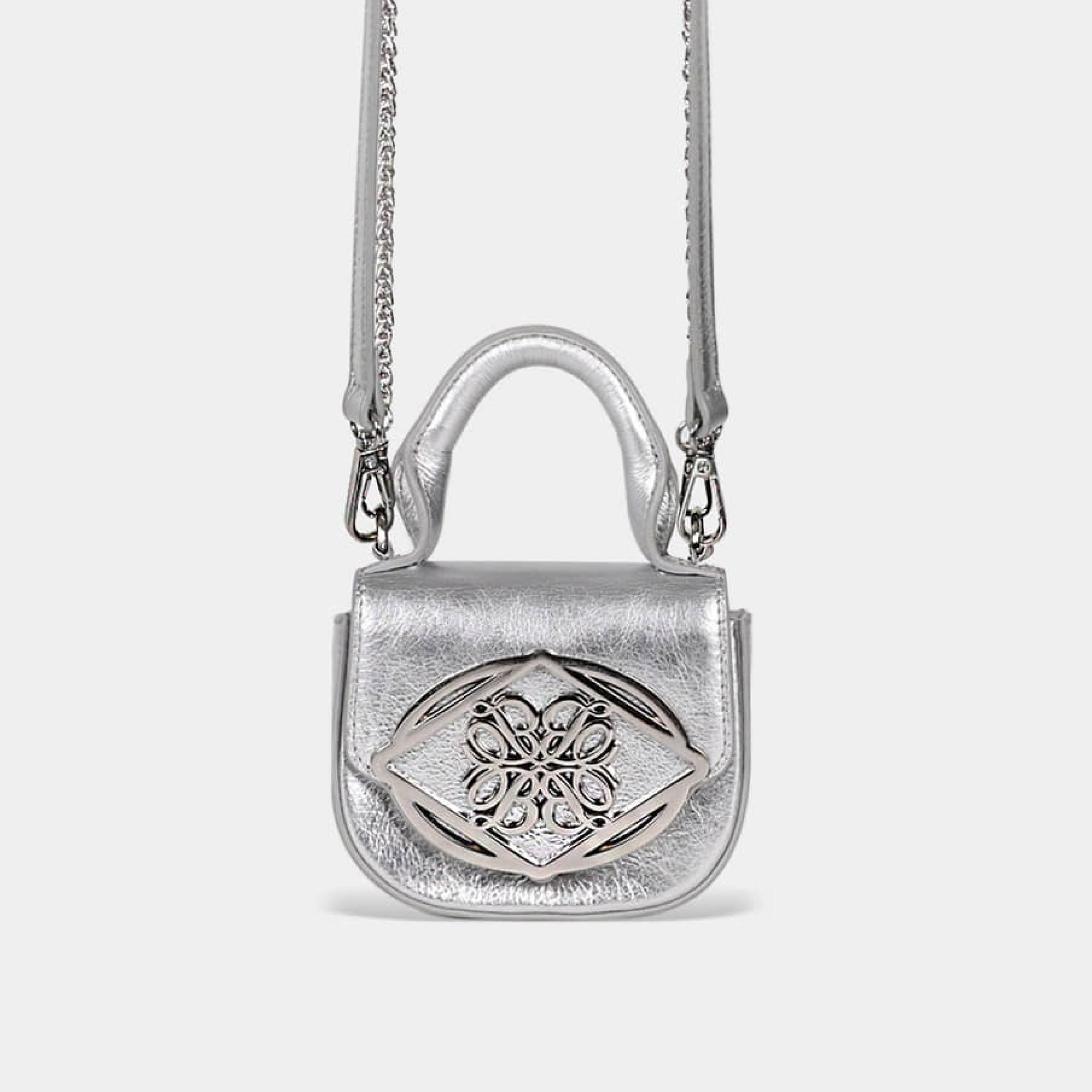 Badblood Fleur Symbol Mini Mug Bag Silver