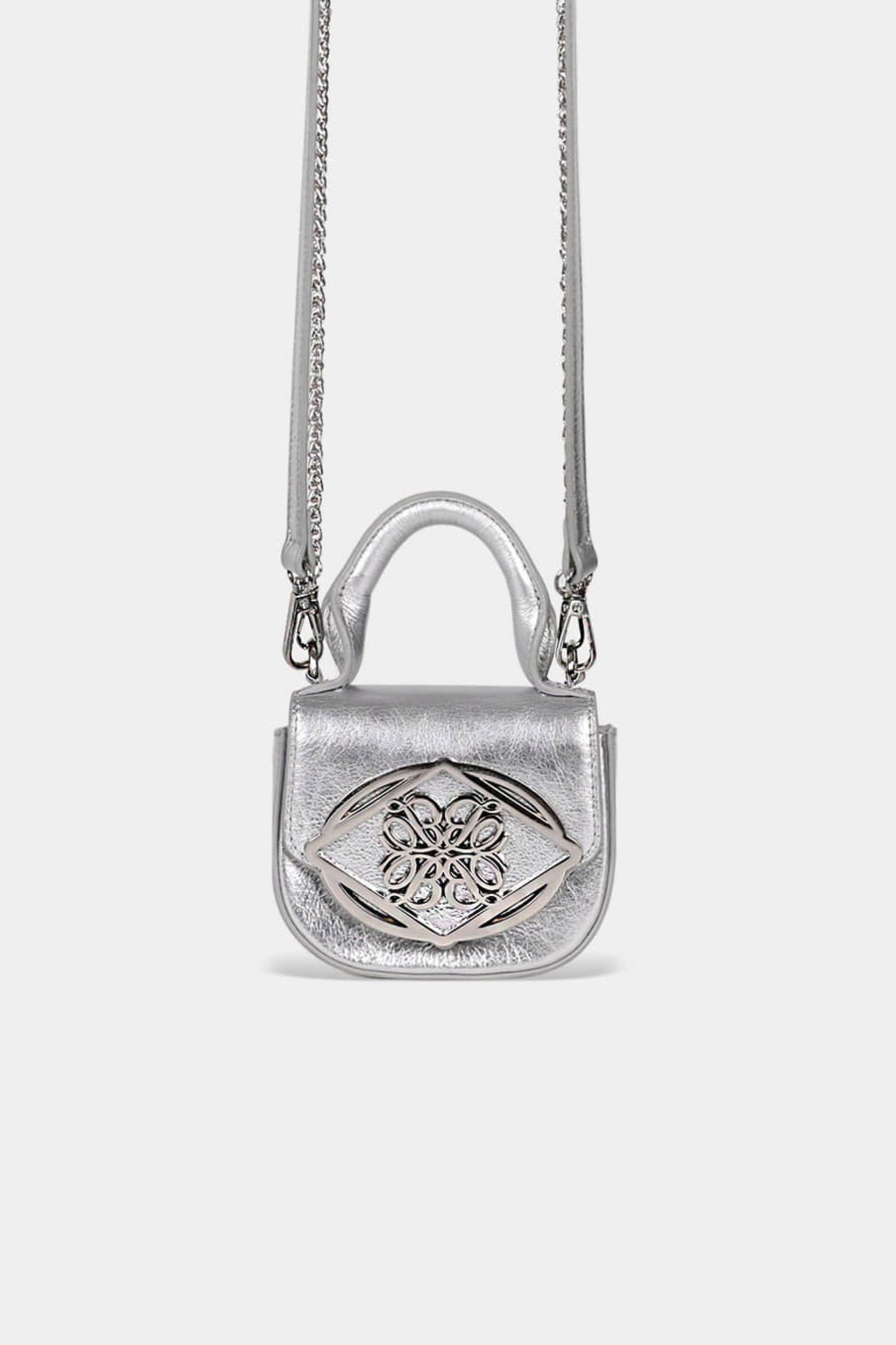 Badblood Fleur Symbol Mini Mug Bag Silver