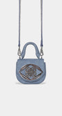 Badblood Fleur Symbol Mini Mug Bag Denim Blue