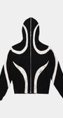 Badblood Duncan Full Zip Hood Large Fit Black