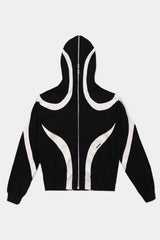 Badblood Duncan Full Zip Hood Large Fit Black