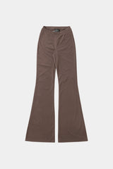 Badblood Ego Low-Rise Bootcut Trousers Clay