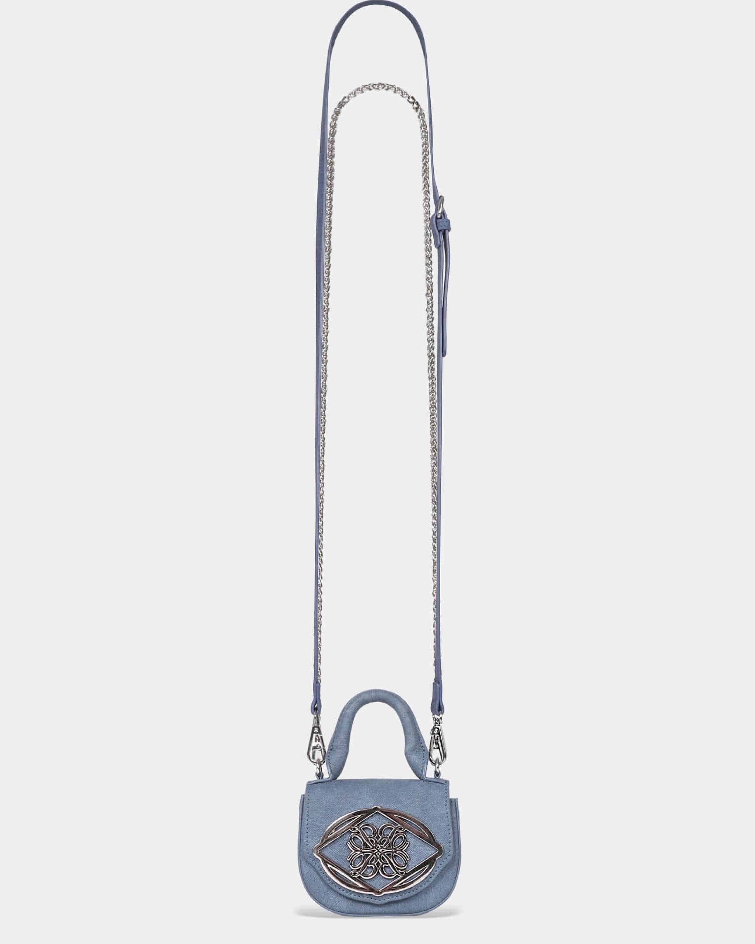 Badblood Fleur Symbol Mini Mug Bag Denim Blue