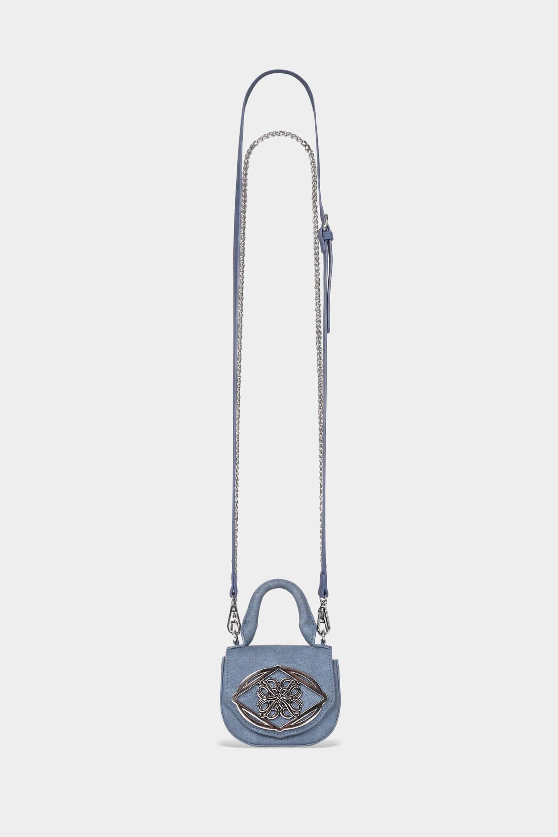 Badblood Fleur Symbol Mini Mug Bag Denim Blue