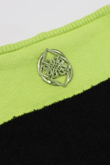 Badblood Kiddo Knit Tube Top & Scarf Black/Neon