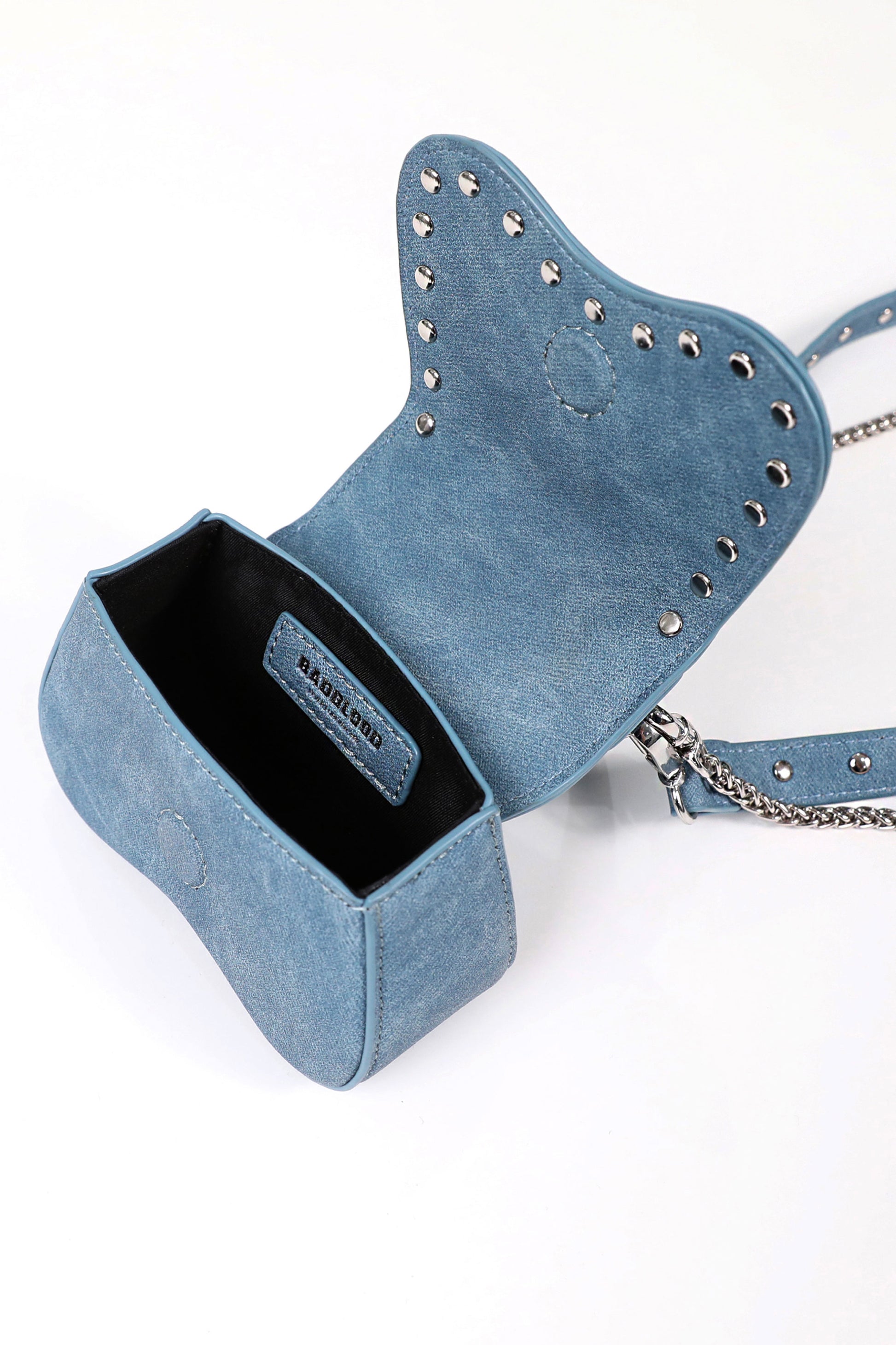 Badblood Ellipse Symbol Cranky Mini Nut Bag Denim Blue