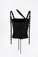 Badblood Parachute Cargo Bustier Black