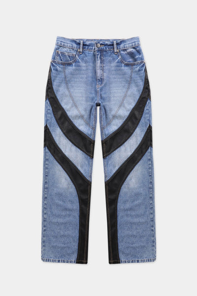 ☆BADBLOOD☆ 1969 D Evie Denim Pants Blue A1100309H6601 Bluebloodlabel