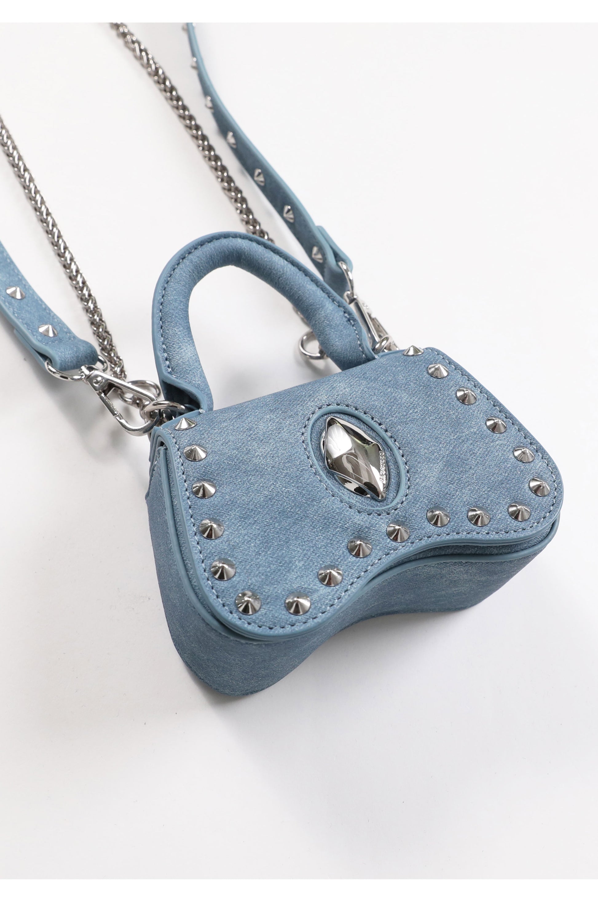 Badblood Ellipse Symbol Cranky Mini Nut Bag Denim Blue