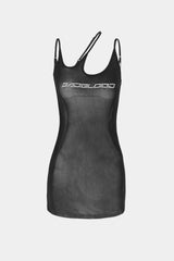 Badblood Mercury Triple String Mini Dress Silver