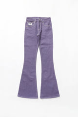 Badblood Workshop Low Rise Pantalon Color Jeans Purple