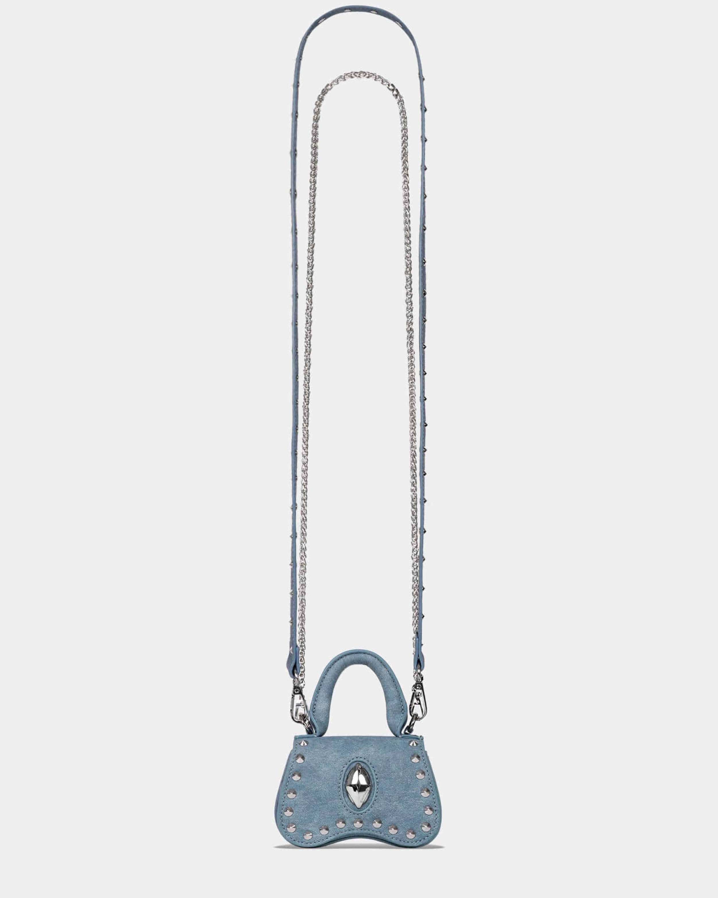 Badblood Ellipse Symbol Cranky Mini Nut Bag Denim Blue