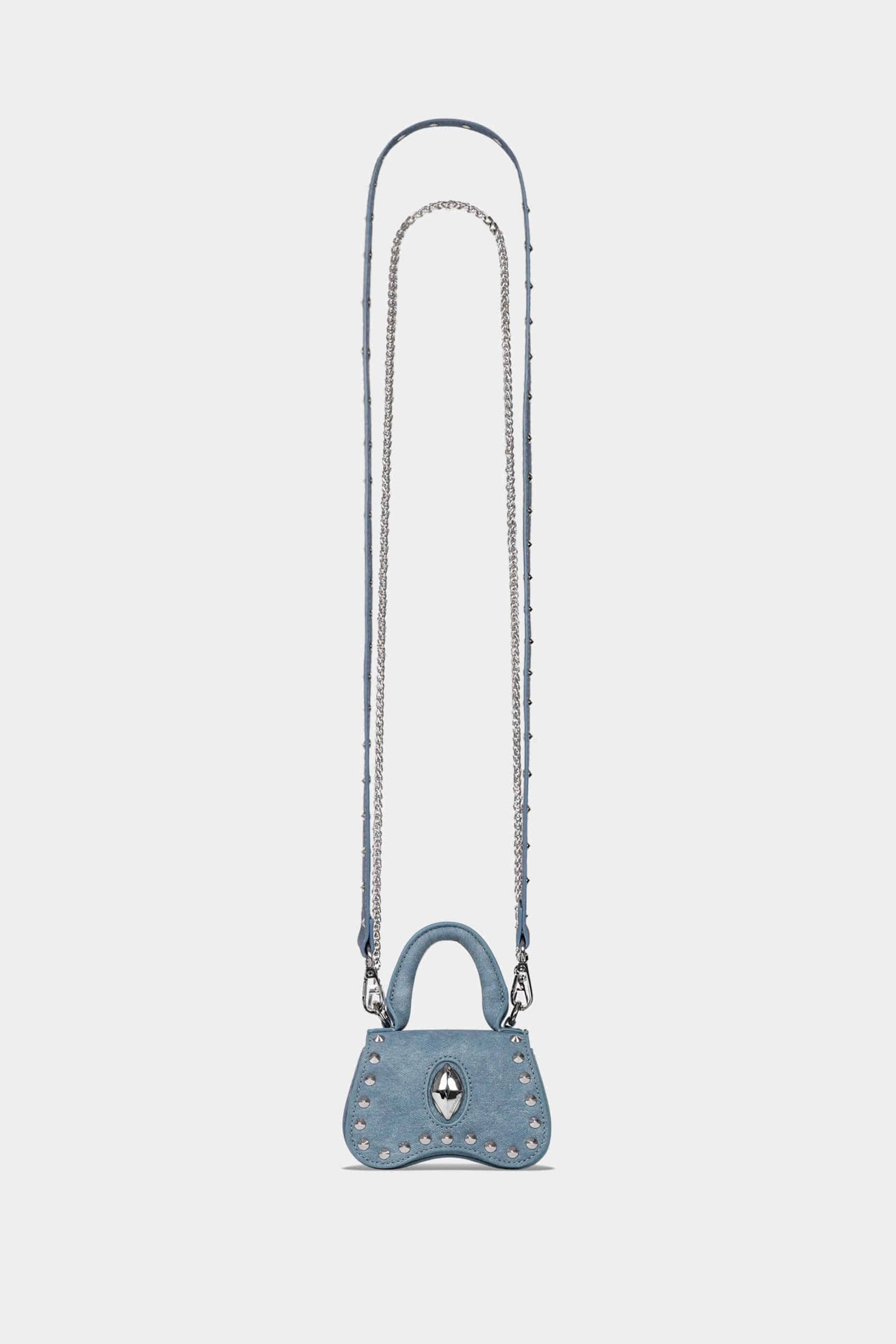 Badblood Ellipse Symbol Cranky Mini Nut Bag Denim Blue