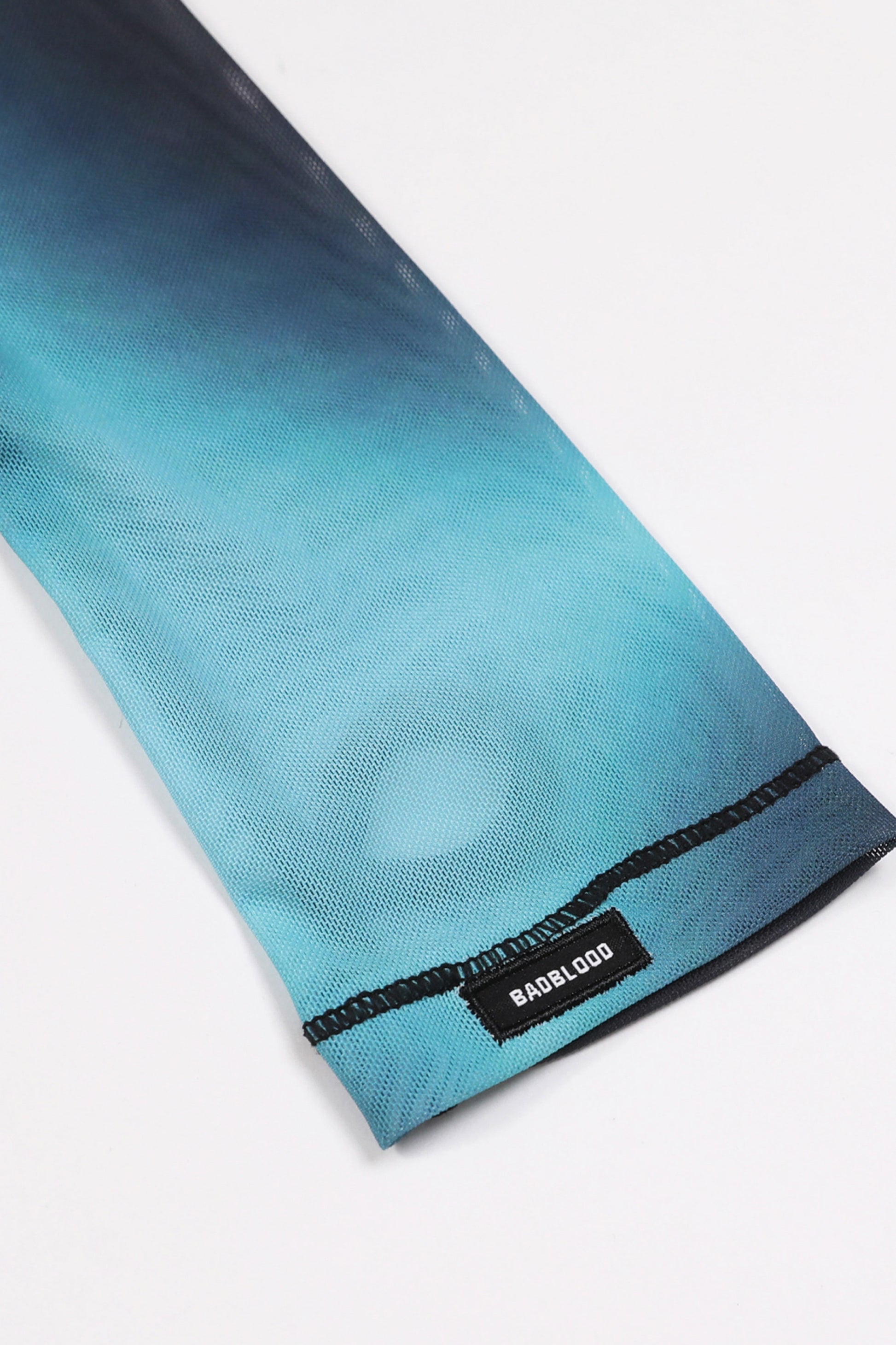 Badblood Stella Sleeveless Dress with Warmer & Scarf Blue