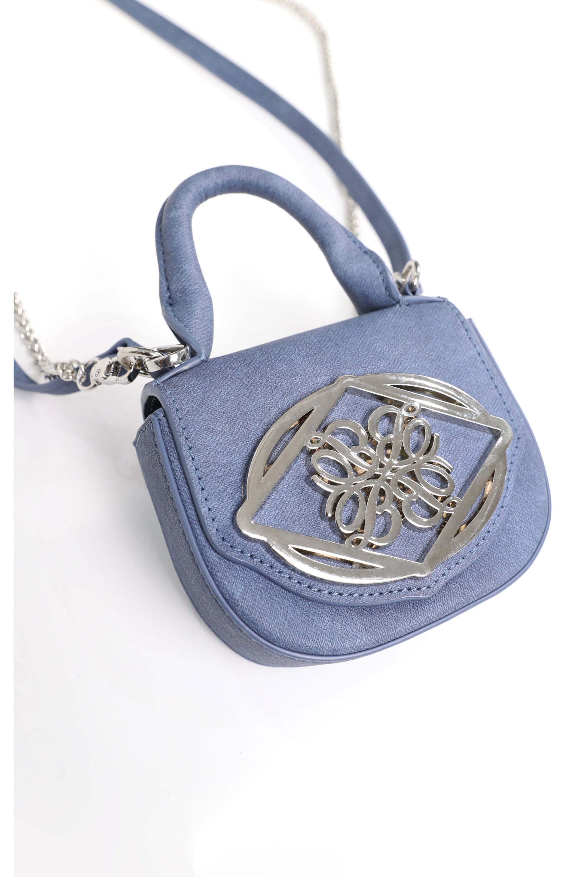 Badblood Fleur Symbol Mini Mug Bag Denim Blue