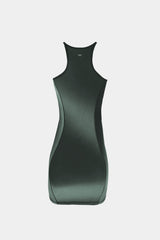 Badblood Halo Tank Mini Dress Green
