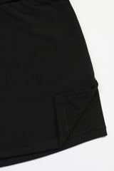 Badblood Workshop Low-Rise Mini Skirt Black
