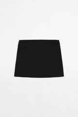 Badblood Workshop Low-Rise Mini Skirt Black