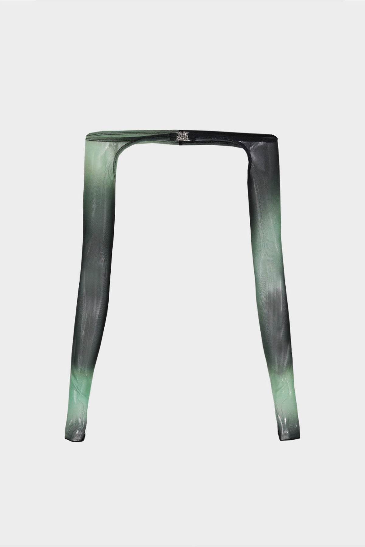 Badblood Halo Mesh Off Shoulder Shrug Green