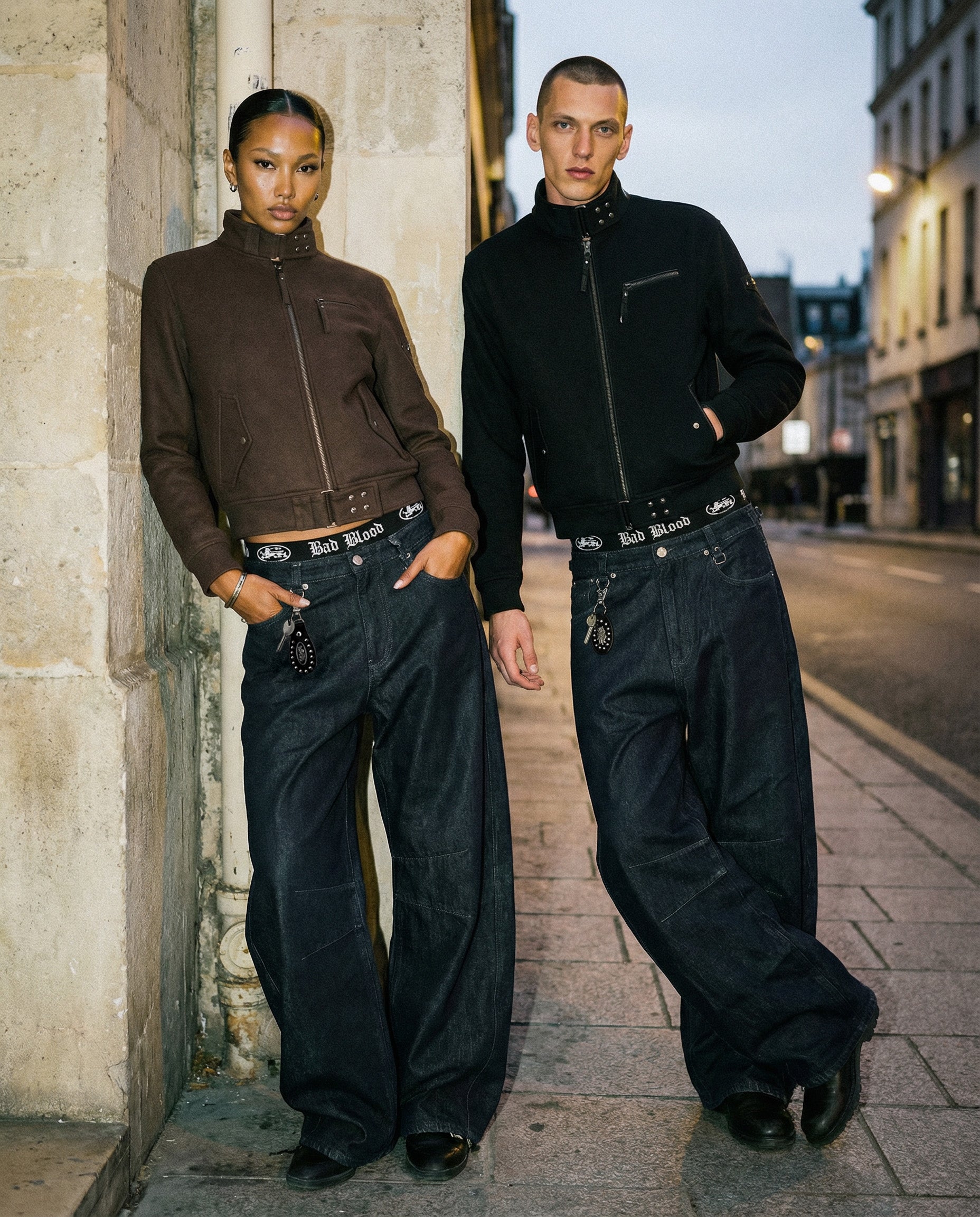 Badblood Viper 301 Semi-Curved Pants - Blue Denim