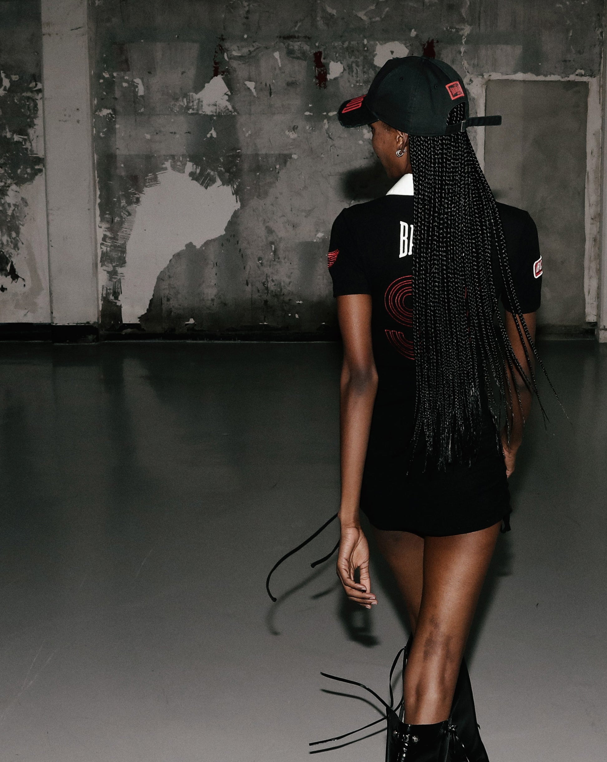 Badblood Mystic Capsule Polo Mini Dress Black
