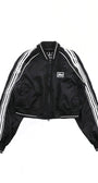 Badblood Billy SS Track Jacket Black