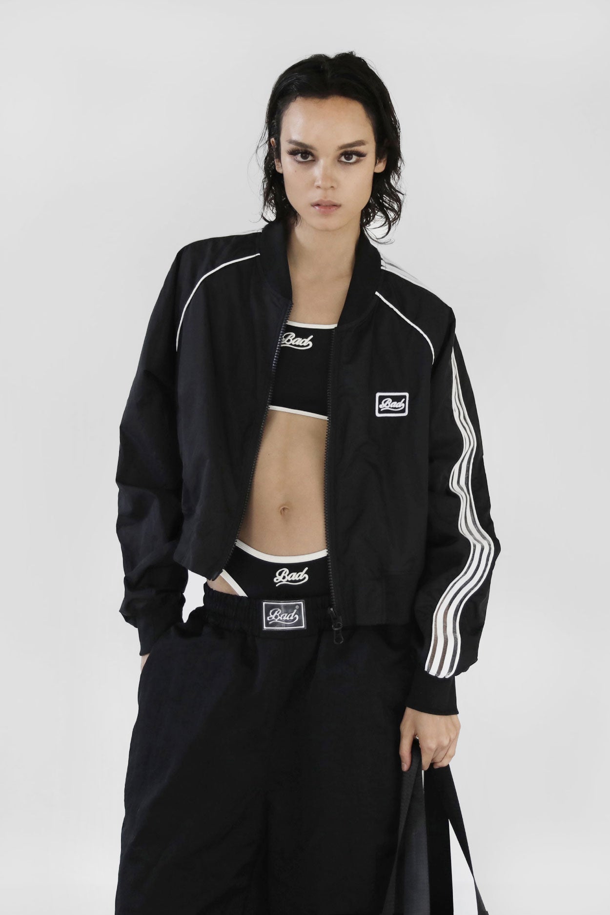 Badblood Billy SS Track Jacket Black