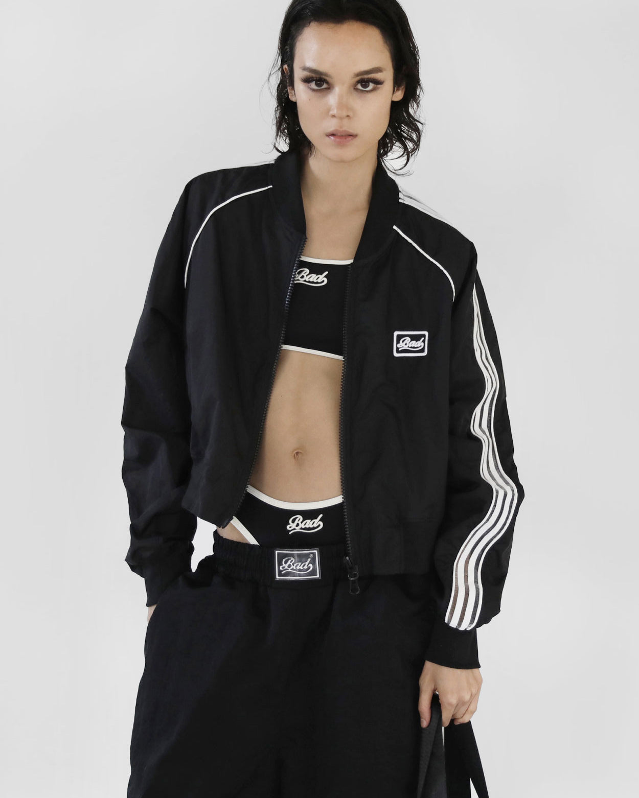 Badblood Billy SS Track Jacket Black