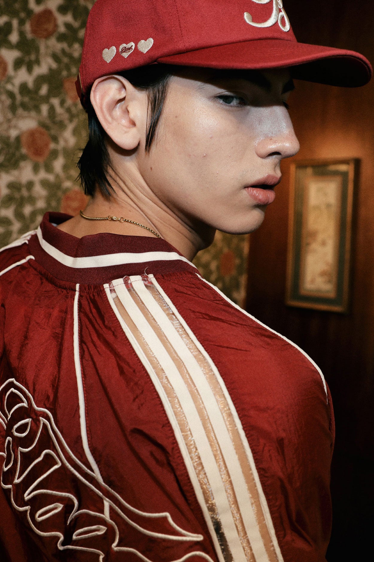Badblood Billy SS Track Jacket Red
