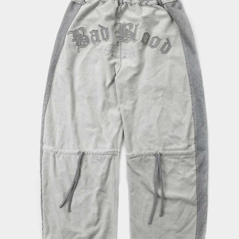 Badblood  Mystic Capsule 2-Way Curved Jogger Trousers - Inside-Out Gray